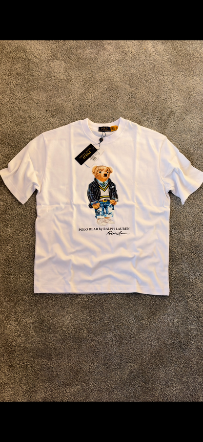 RL BEAR WHITE T-SHIRT#6