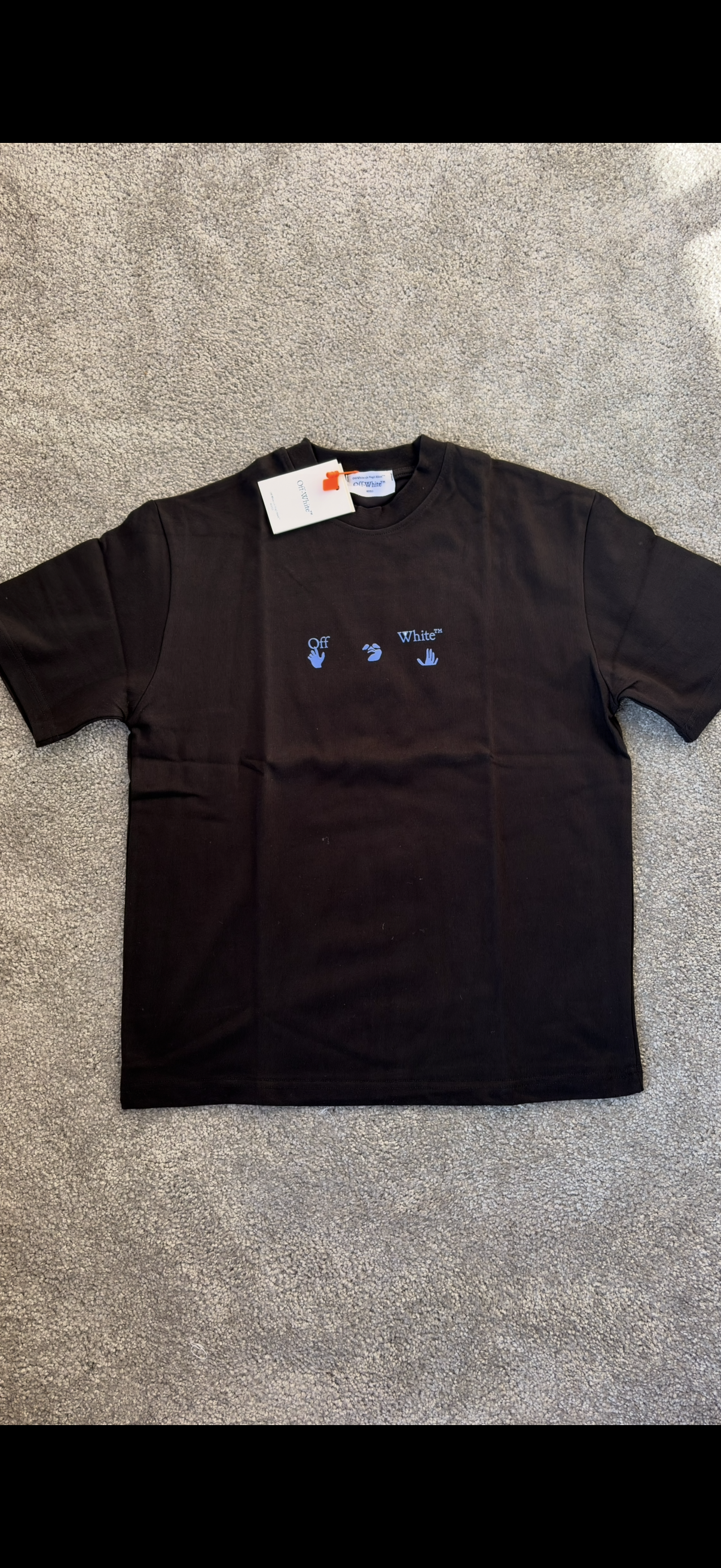 OW BLACK T-SHIRT