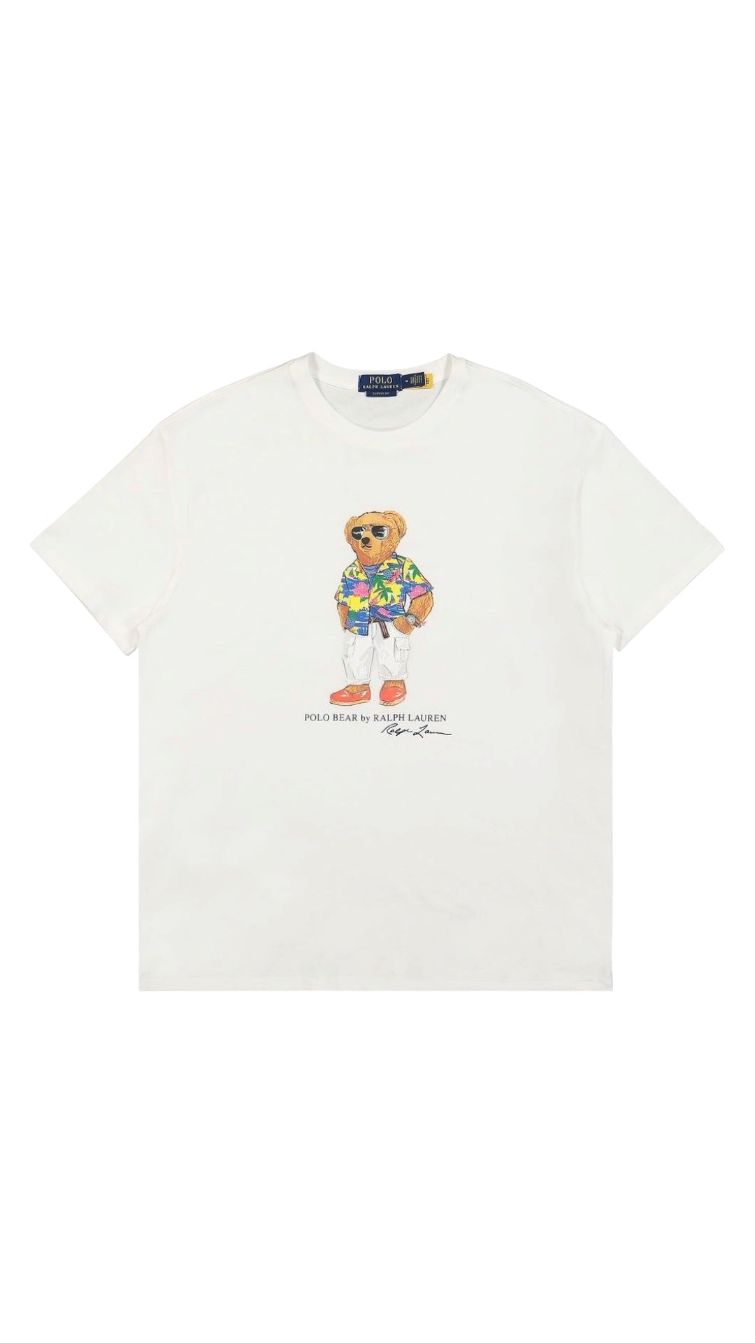 RL BEAR WHITE T-SHIRT#2