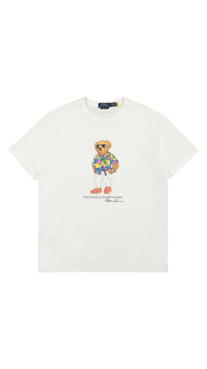 RL BEAR WHITE T-SHIRT#2
