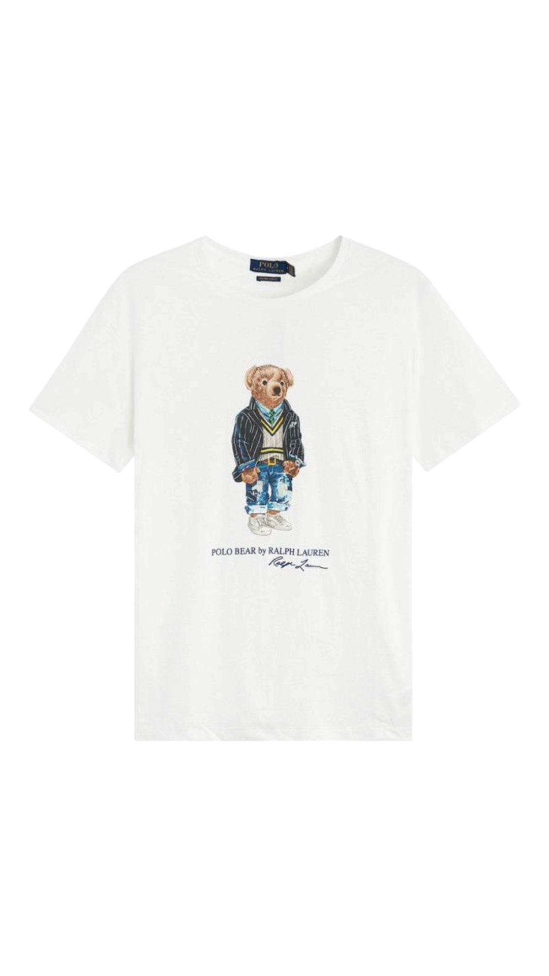 RL BEAR WHITE T-SHIRT#6