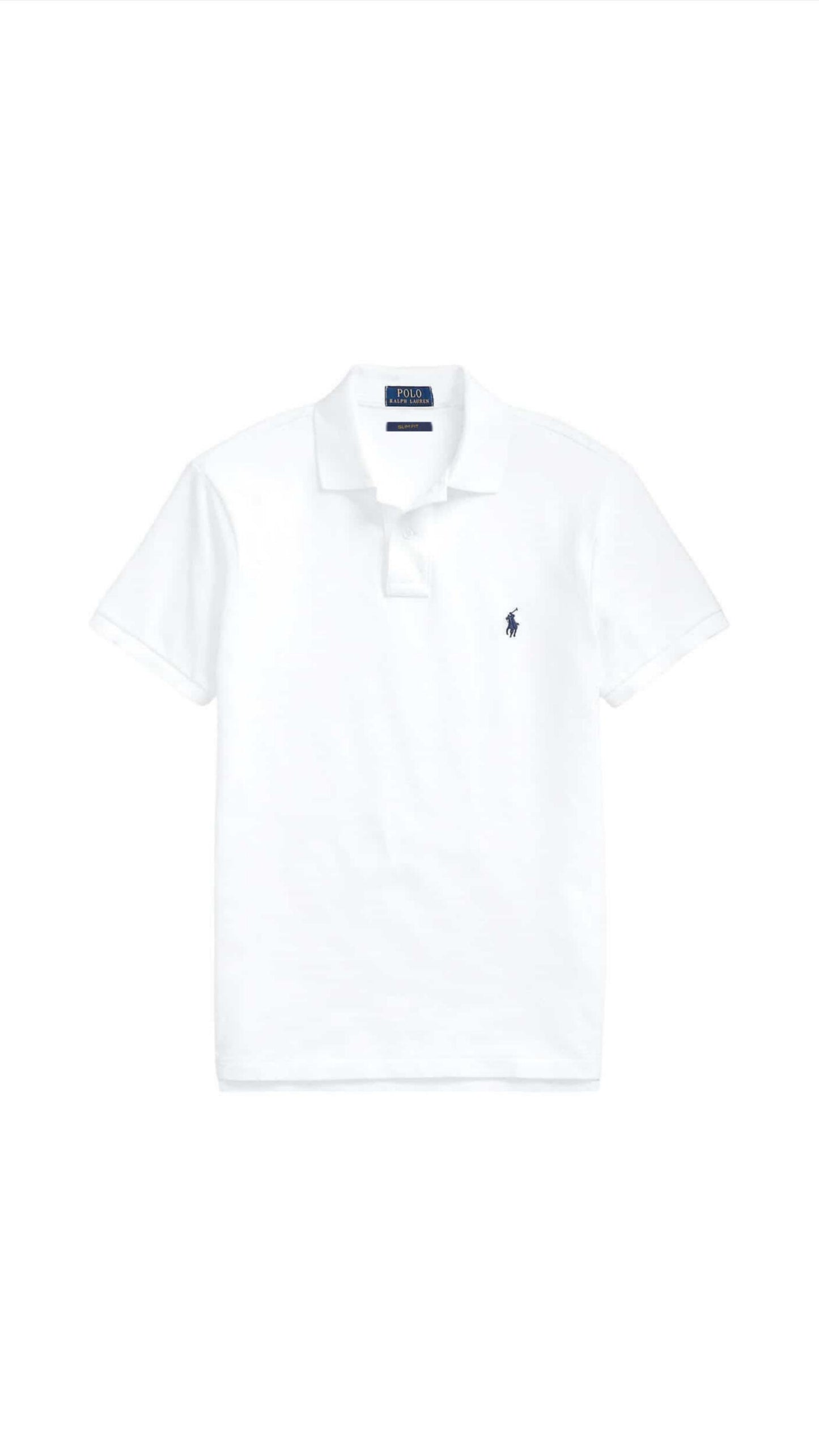 RL WHITE POLO SHIRT