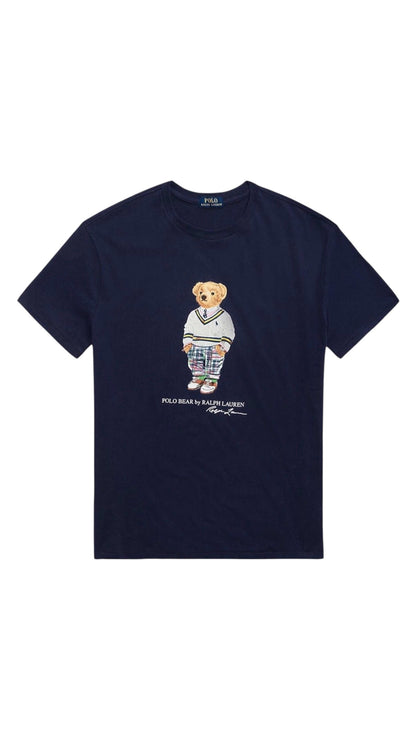 RL BEAR NAVY BLUE T-SHIRT#4