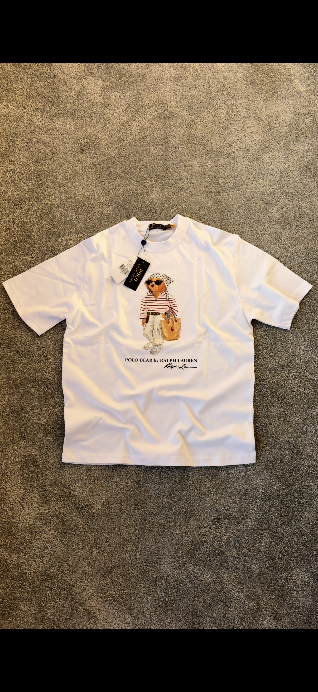 RL BEAR WHITE T-SHIRT#5