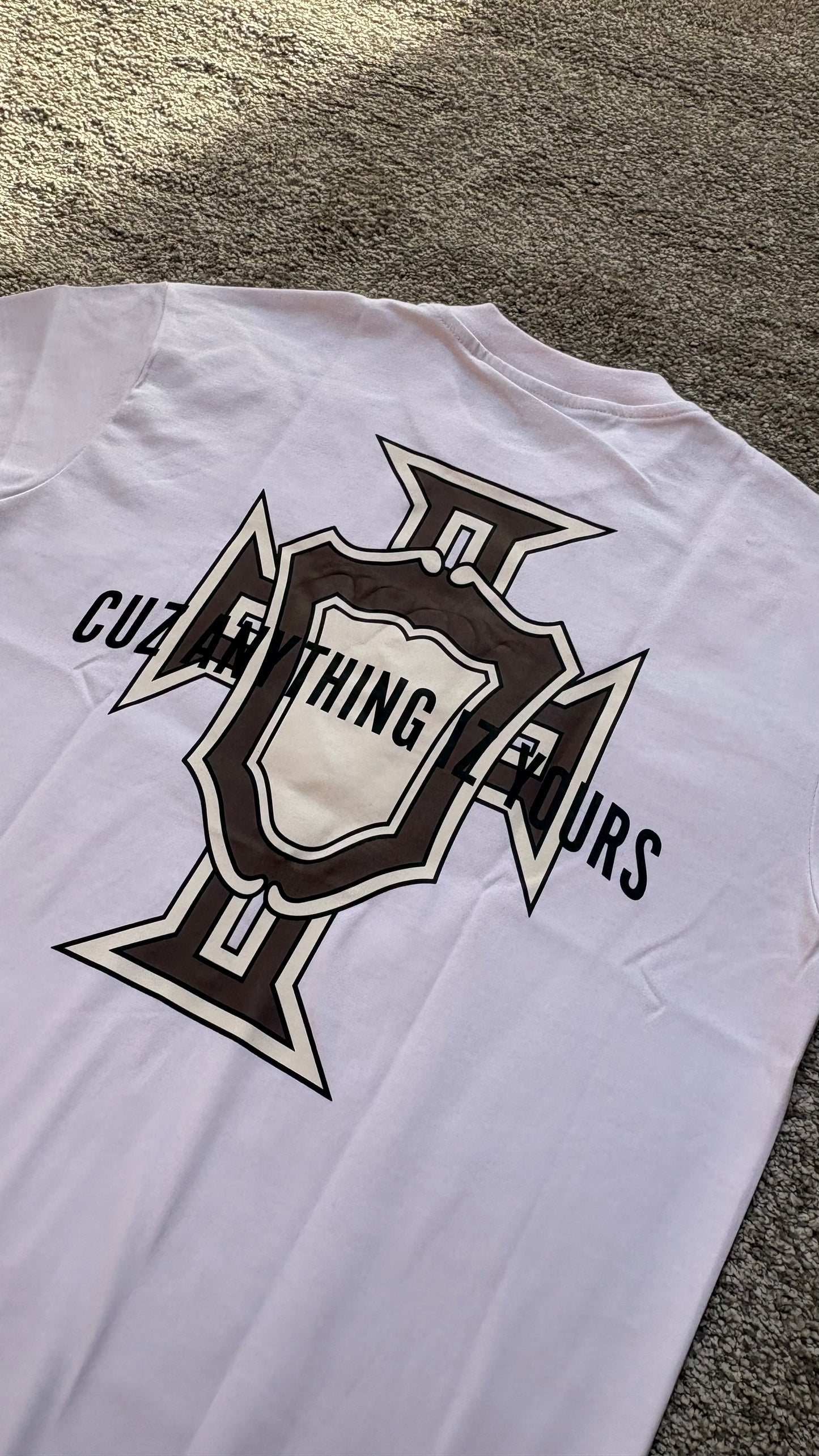 CR7 WHITE T-SHIRT