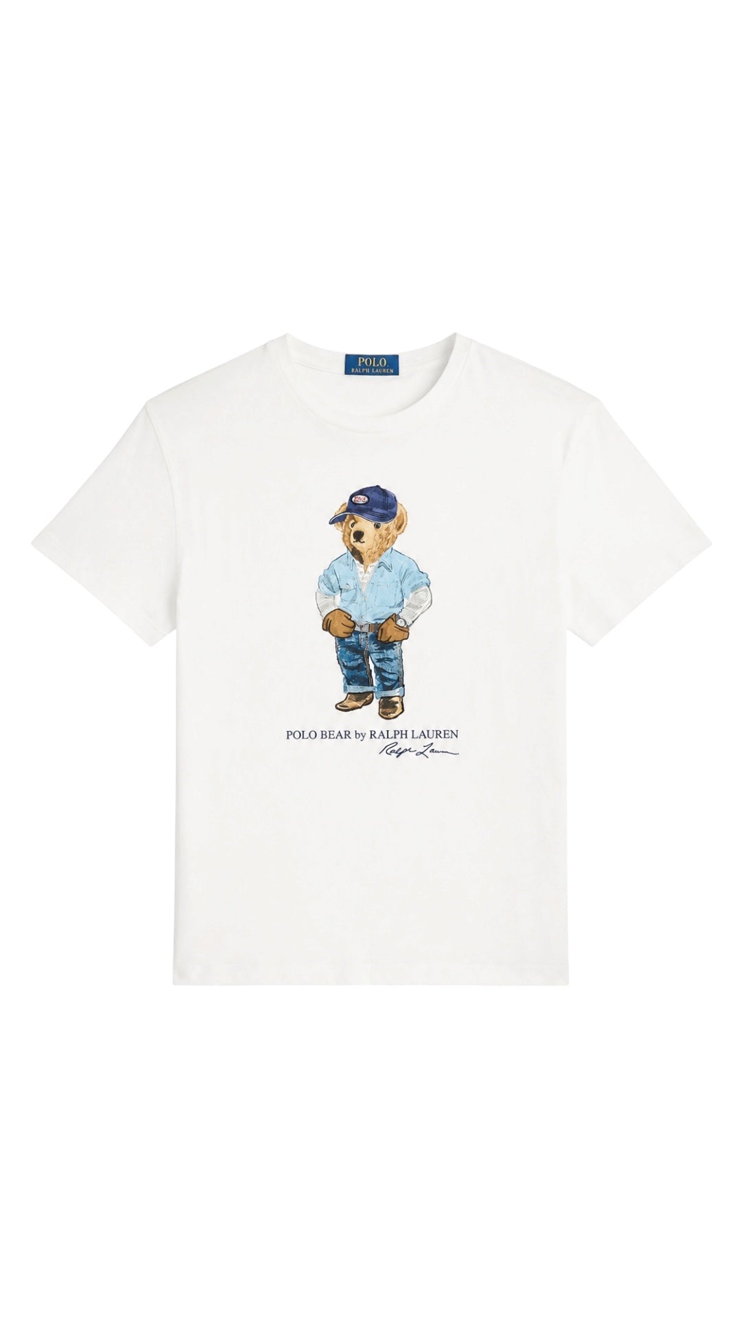 RL BEAR WHITE T-SHIRT#3