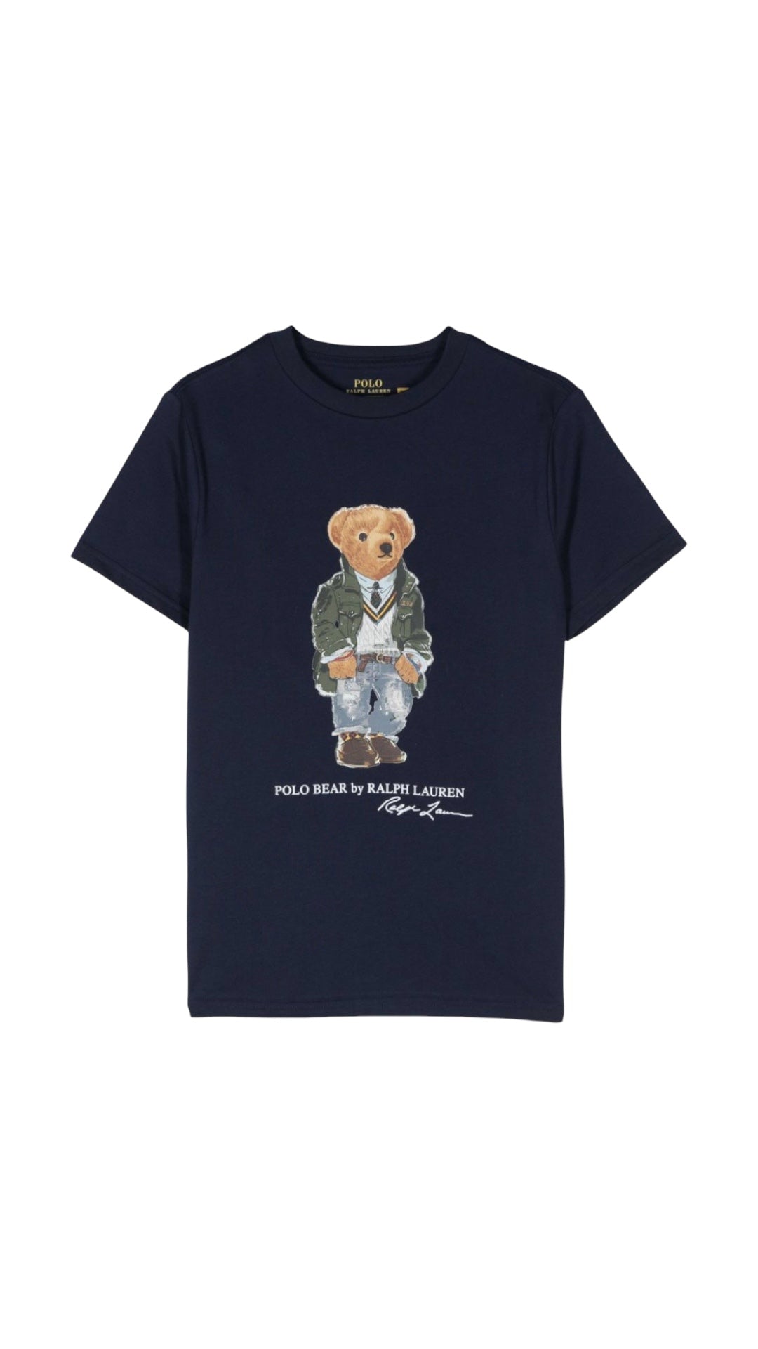RL BEAR NAVY BLUE T-SHIRT#9