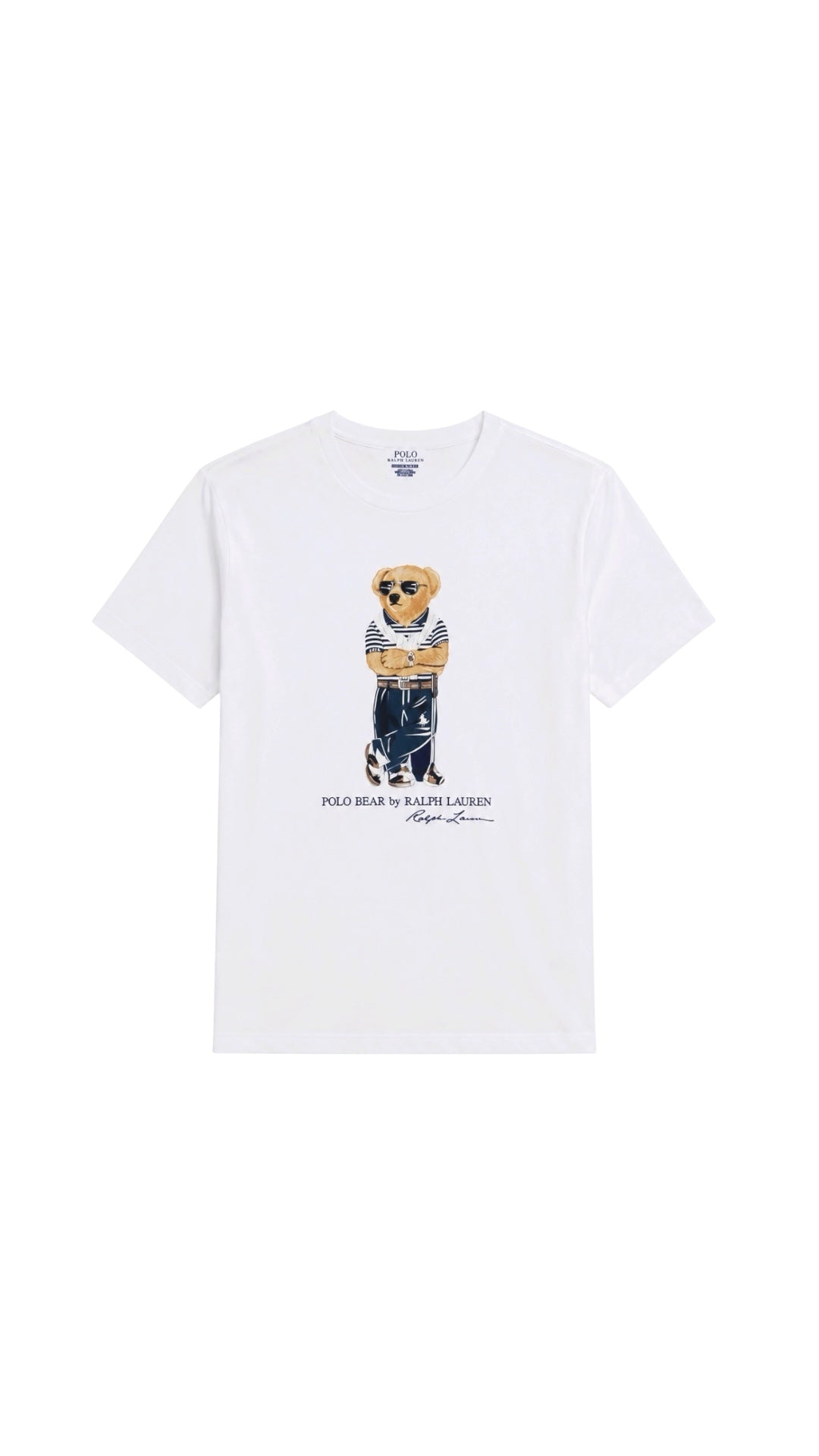 RL BEAR WHITE T-SHIRT#7