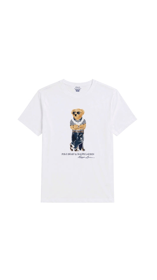 RL BEAR WHITE T-SHIRT#7