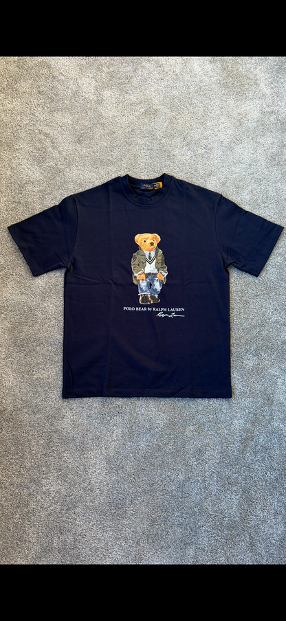 RL BEAR NAVY BLUE T-SHIRT#9