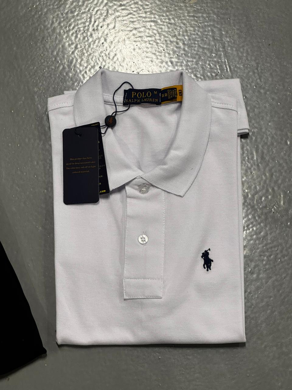 RL WHITE POLO SHIRT