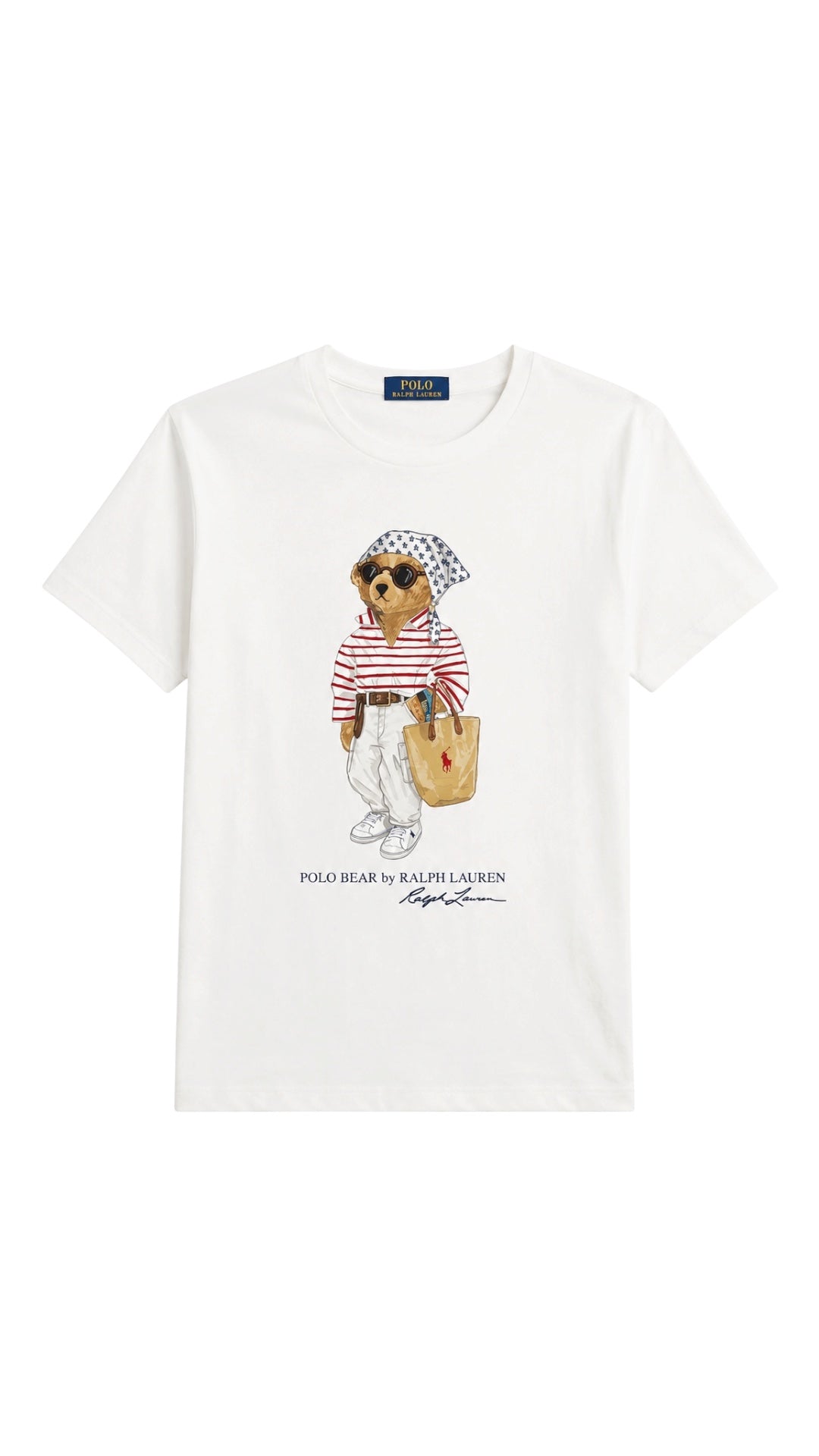 RL BEAR WHITE T-SHIRT#5