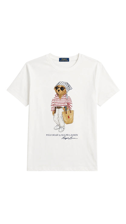 RL BEAR WHITE T-SHIRT#5
