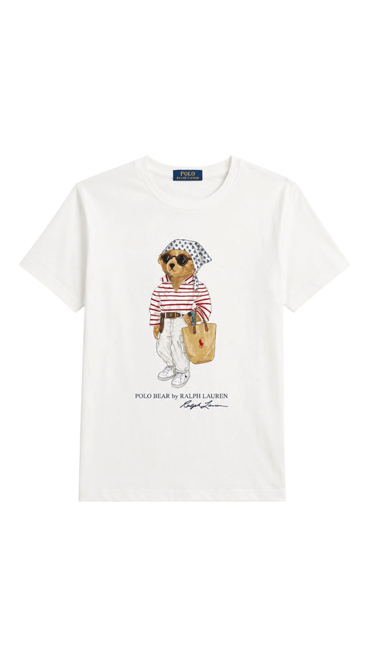 RL BEAR WHITE T-SHIRT#5