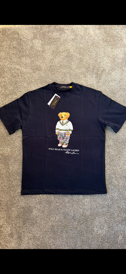 RL BEAR NAVY BLUE T-SHIRT#4