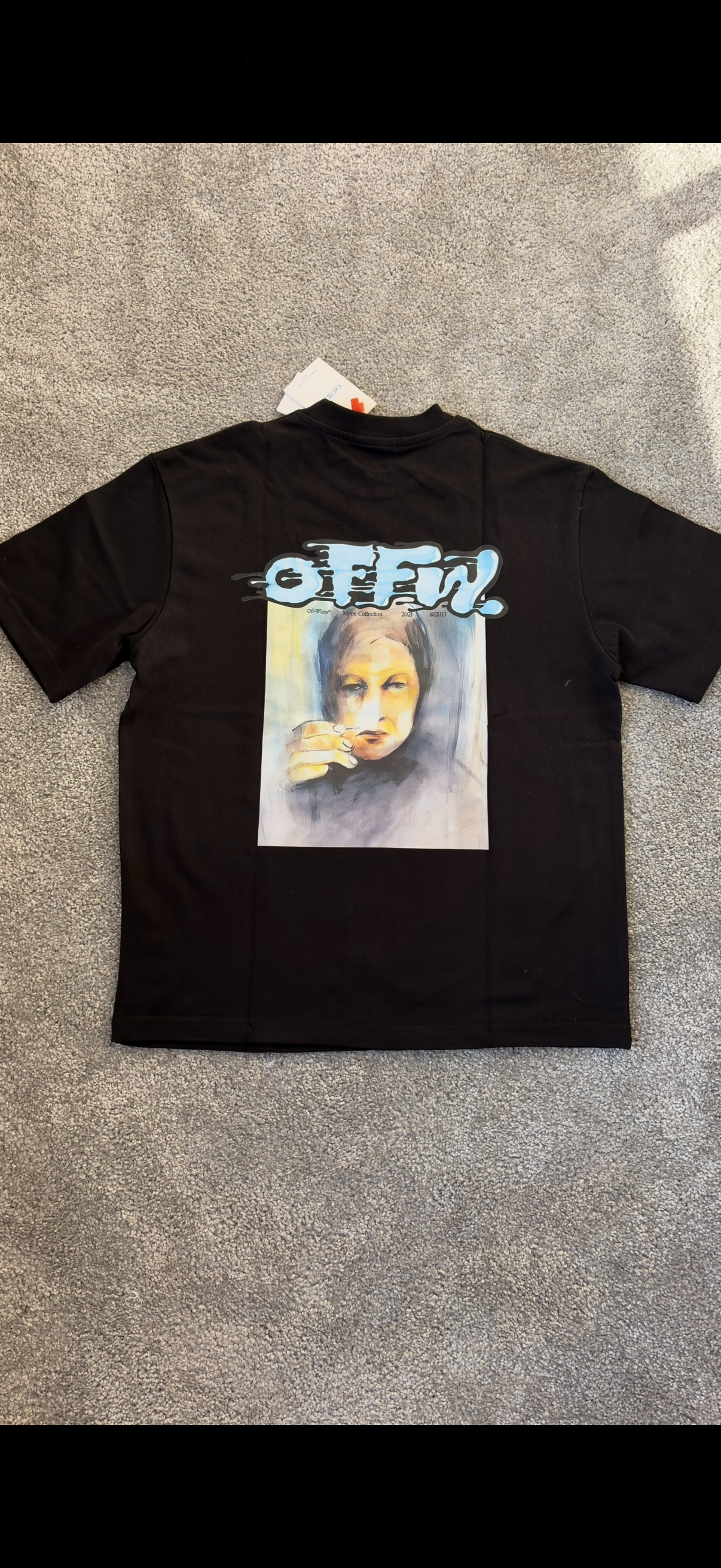 OW BLACK T-SHIRT