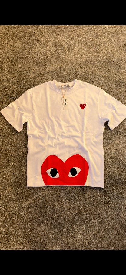 CDG WHITE T-SHIRT